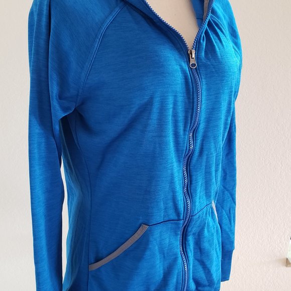 Hanes Women's Zip Up Hoodie Fleece Performance Sport Lightweight Cool Comfort - Picture 3 of 7